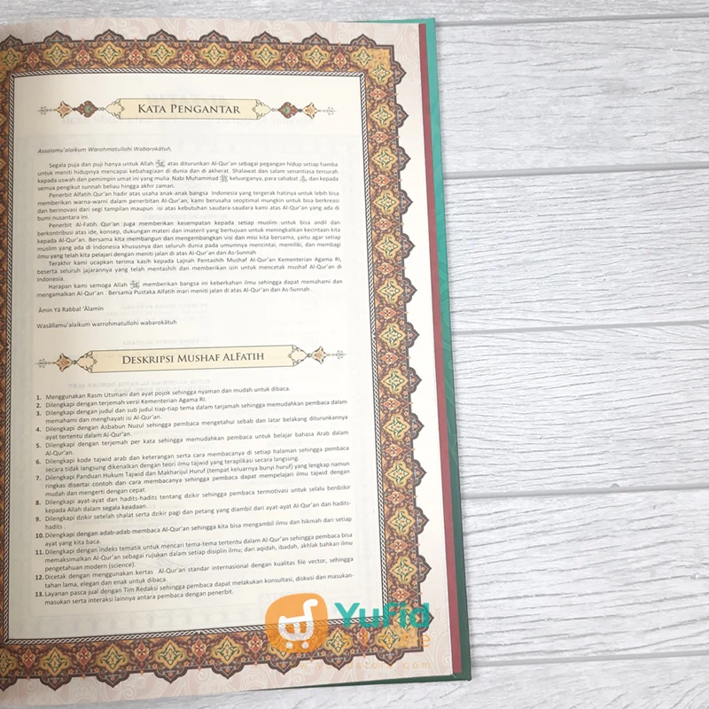 AL QURAN AL FATIH UKURAN A4 (AL FATIH) - Image 3