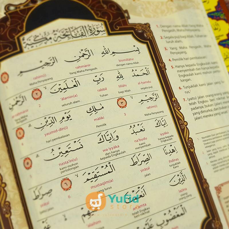Al-Qur’an Al-Mumayyaz Tajwid Warna Transliterasi Perkata Ukuran A4 (CBS) - Image 3