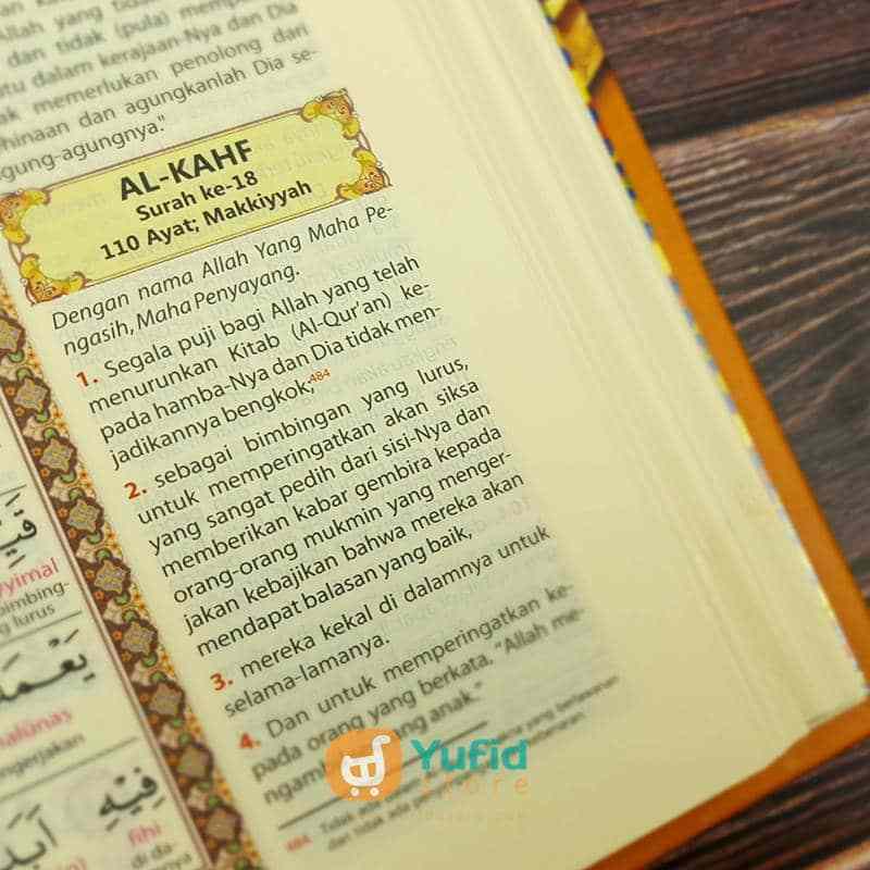 Al-Qur’an Al-Mumayyaz Tajwid Warna Transliterasi Perkata Ukuran A4 (CBS) - Image 8
