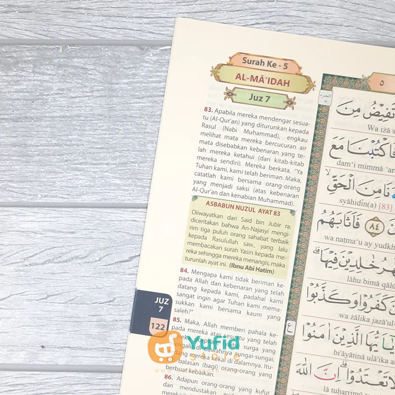 AL QURAN AL MUNJID PER JUZ TANDA TANAFUS WAQAF-IBTIDA A4 (NUR ILMU) - Image 8