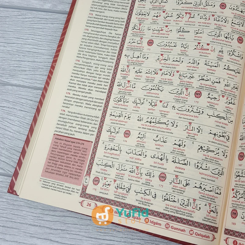 Al-Quran Al-Wasim Tajwid Kode Transliterasi Per Kata Terjemah Kata Ukuran A5 (CBS) - Image 7