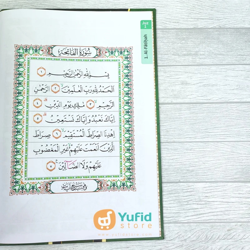 AL-QURAN TAJWID WARNA AT-TADARRUS LANSIA A3 (AL-FASYAM QURAN) - Image 5