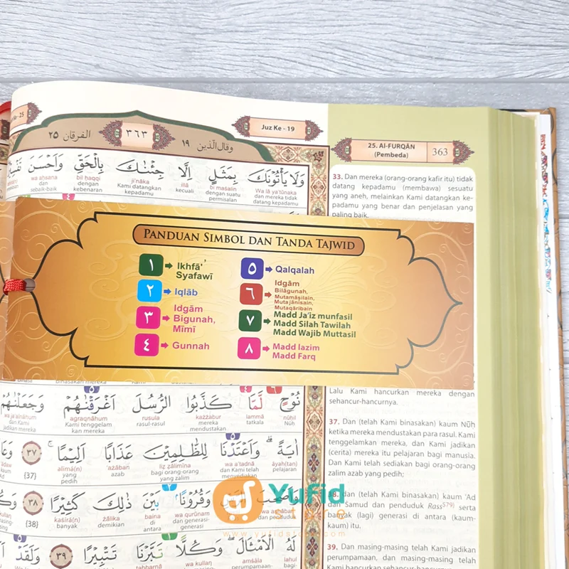 AL QURAN THE BIG AN-NUR PERKATA LANSIA A3 (MAKTABAH AL FATIH) - Image 8