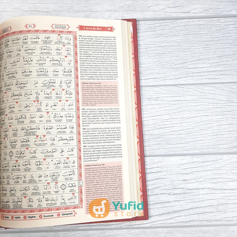 Alquran Alhidayah Tafsir Per Kata Tajwid Kode Angka A5 (KALIM) - Image 6