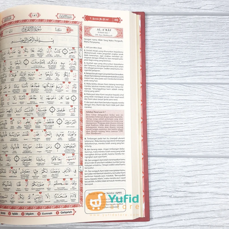Alquran Alhidayah Tafsir Per Kata Tajwid Kode Angka A5 (KALIM) - Image 8