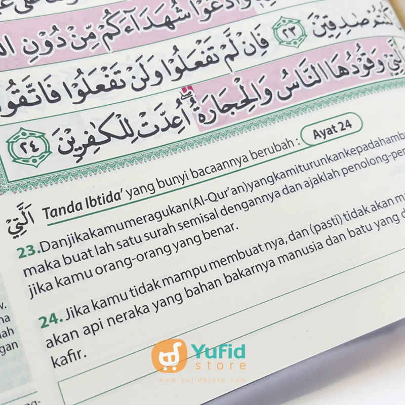 Alquran Terjemah Dilengkapi Panduan Waqaf & Ibtida' (Suara Agung) - Image 8
