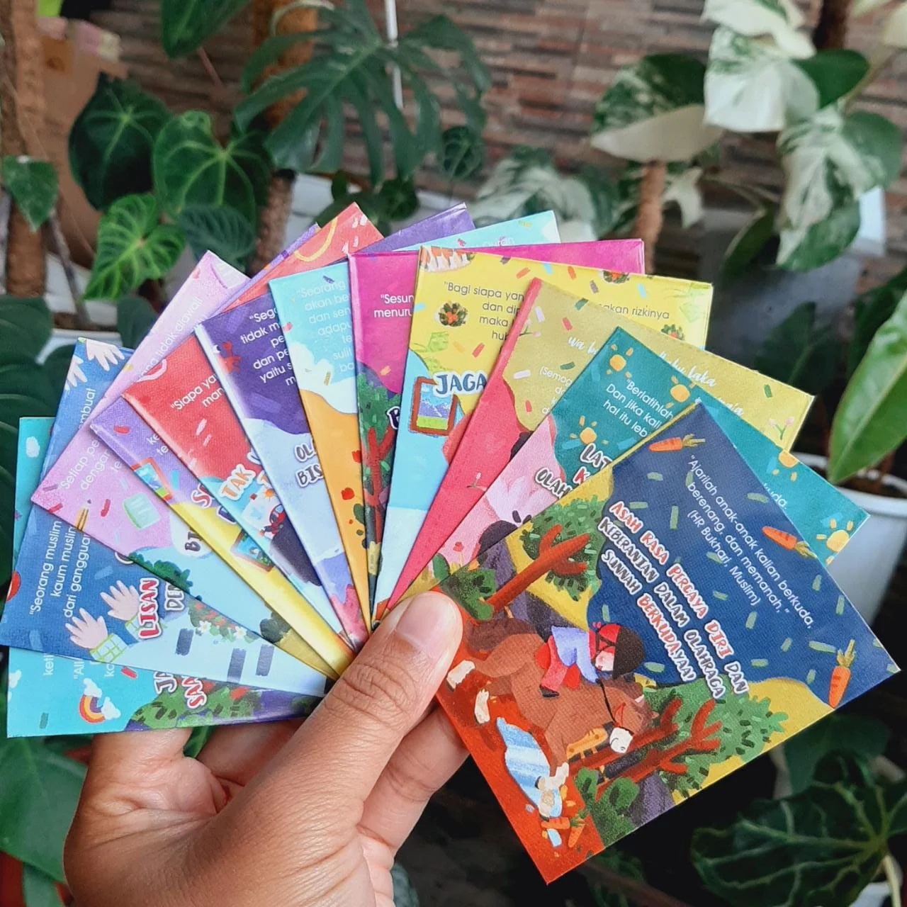 AMPLOP LEBARAN ISLAMI TEMA HADITS ISI 60 LEMBAR (DUNIA BUAH HATIKU) - Image 2