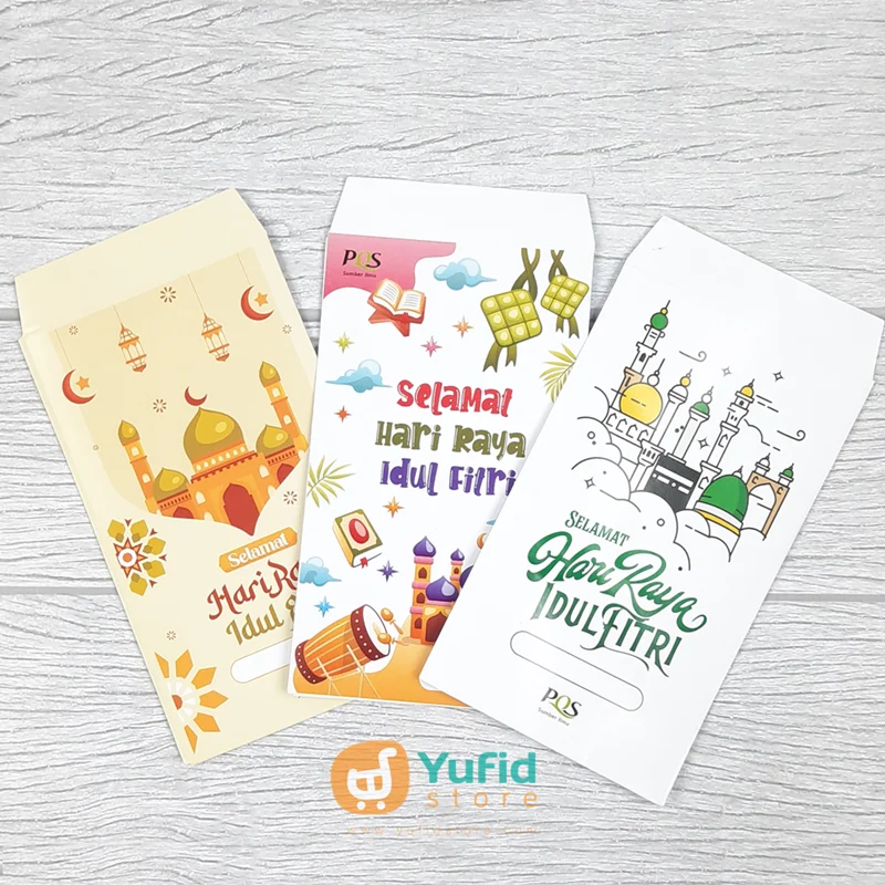 AMPLOP LEBARAN - PAKET HEMAT ISI 10 AMPLOP (PQS) - Image 3