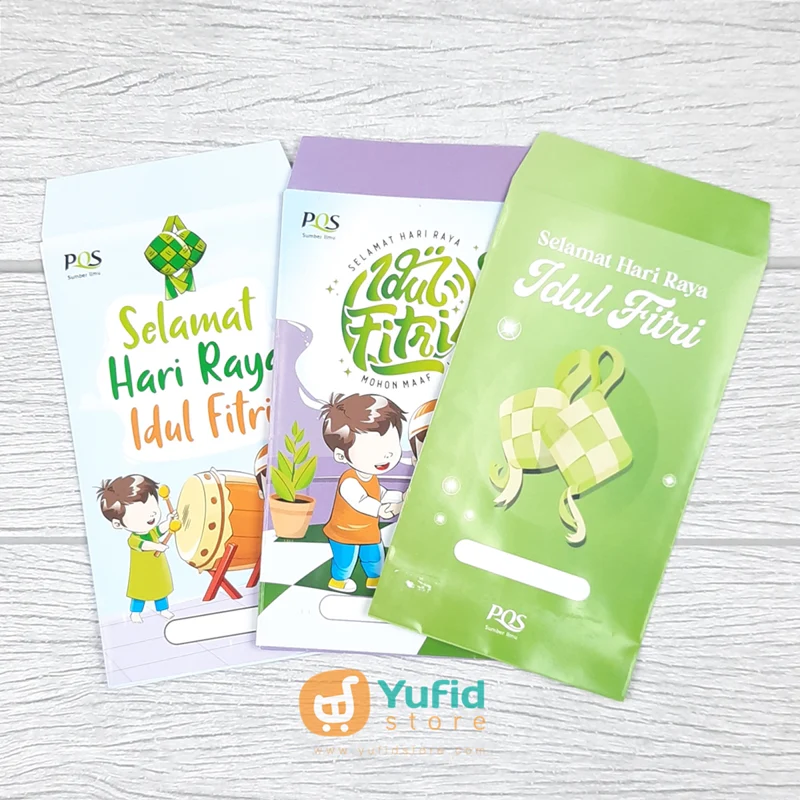 AMPLOP LEBARAN - PAKET HEMAT ISI 10 AMPLOP (PQS) - Image 4