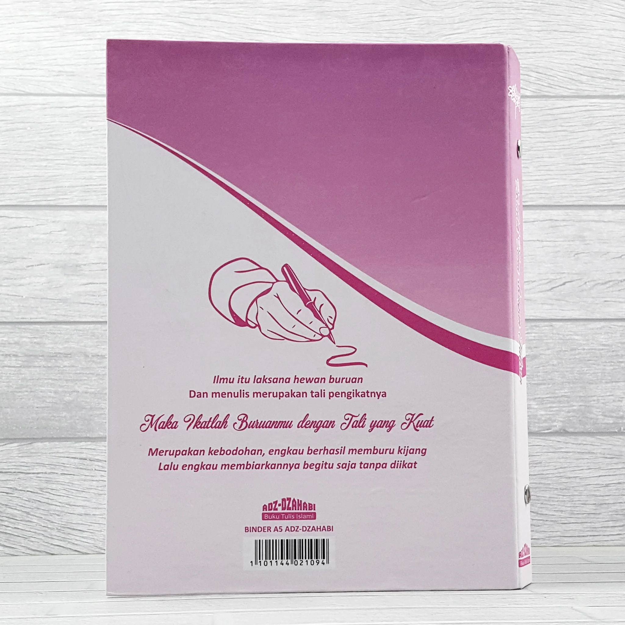 Binder Islami Ikatlah Ilmu Dengan Tulisan Penerbit Adz-Dzahabi - Image 3