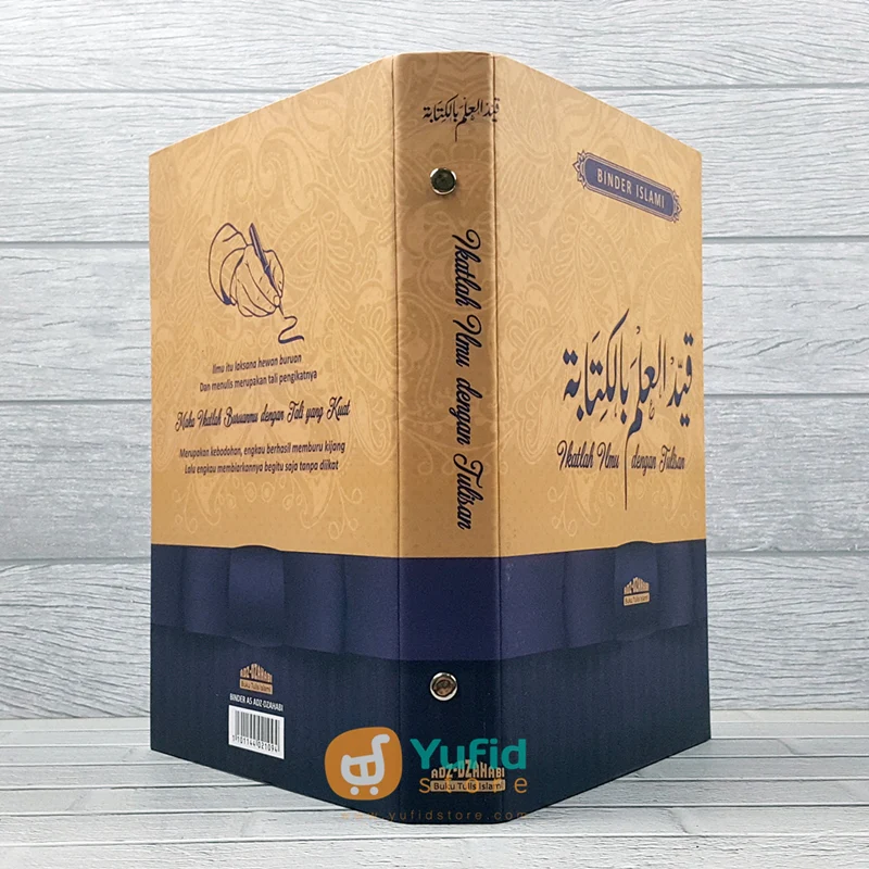 Binder Islami Ikatlah Ilmu Dengan Tulisan Penerbit Adz-Dzahabi - Image 5