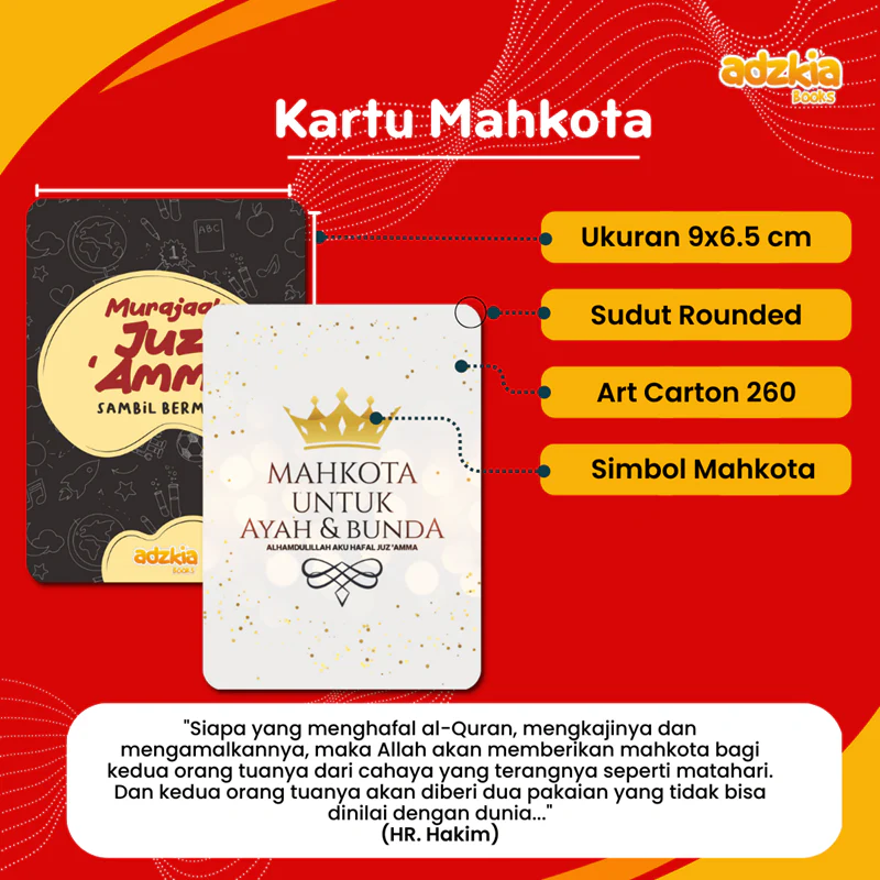 BOARD GAME LANGKAH MURAJAAH JUZ AMMA SAMBIL BERMAIN (ADZKIA BOOKS) - Image 5