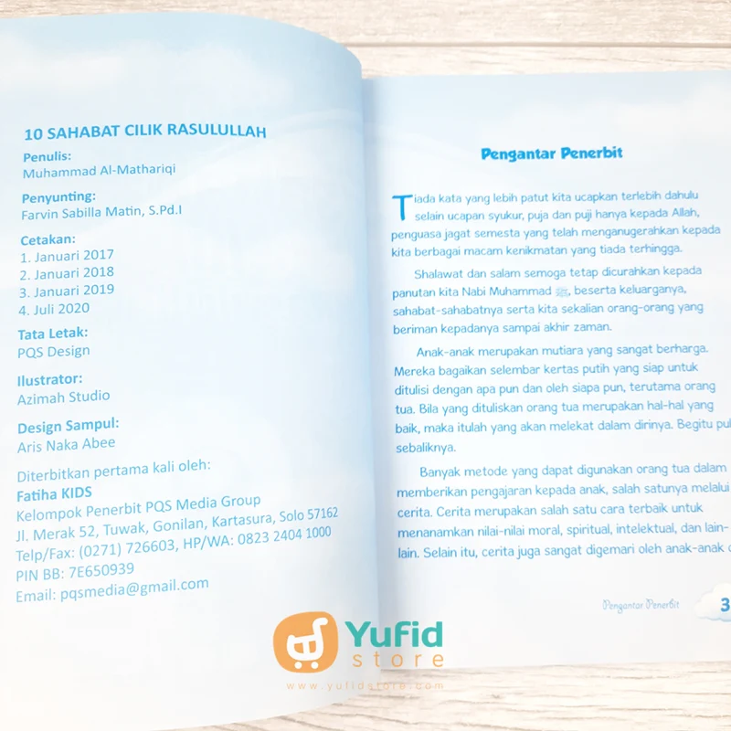 Buku 10 Sahabat Cilik Rasulullah (Fatiha Kids) - Image 3