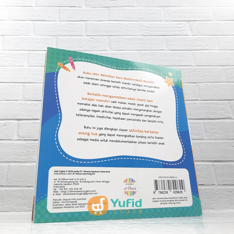BUKU 100+ AKTIVITAS SERU MUSLIM KECIL MANDIRI (EL-HANA) - Image 2