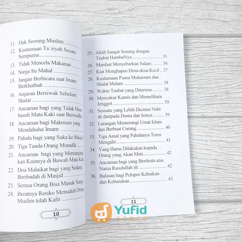 BUKU SAKU 100 HADIS POPULER UNTUK HAFALAN (ELBA) - Image 5