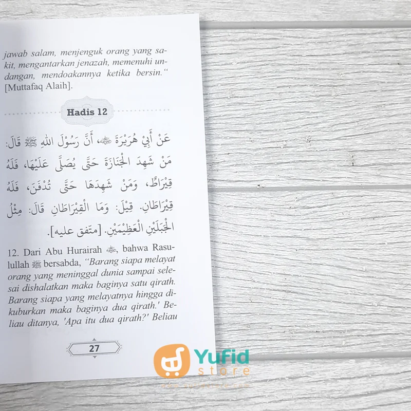 BUKU SAKU 100 HADIS POPULER UNTUK HAFALAN (ELBA) - Image 8