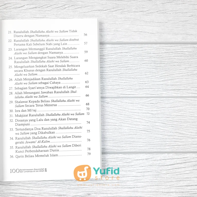 BUKU 100 KEISTIMEWAAN RASULULLAH DAN UMATNYA DI SISI ALLAH (DARUS SUNNAH) - Image 5