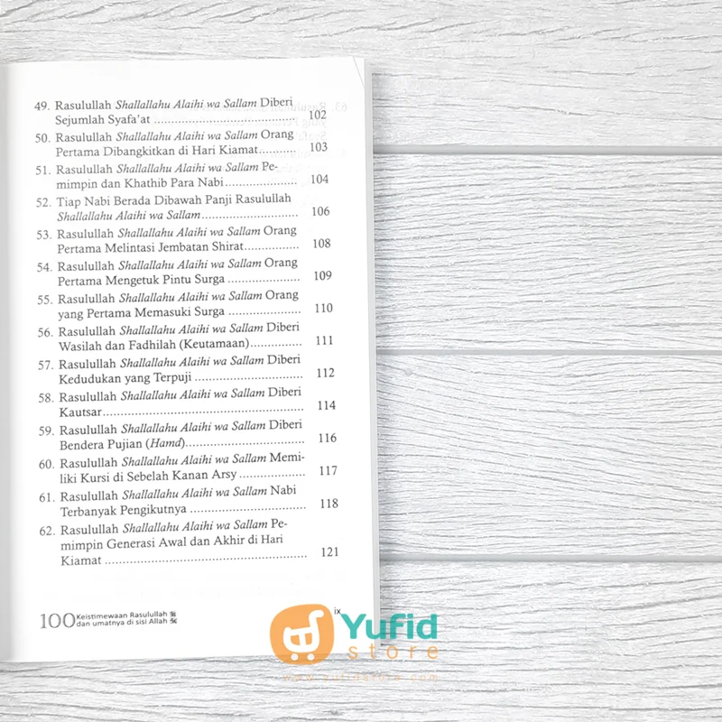 BUKU 100 KEISTIMEWAAN RASULULLAH DAN UMATNYA DI SISI ALLAH (DARUS SUNNAH) - Image 6