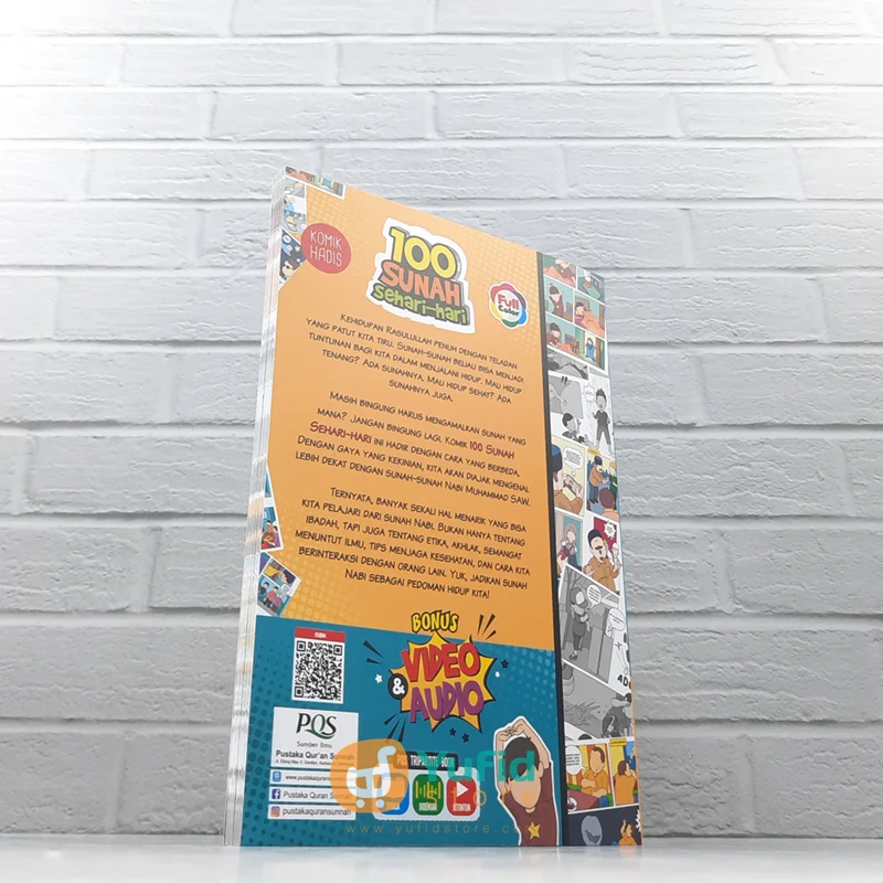 BUKU KOMIK HADIS 100 SUNNAH SEHARI-HARI (PQS) - Image 2