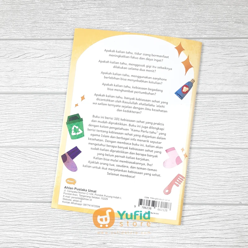 BUKU 101 HEALTHY HABITS UNTUK ANAK MUSLIM (AHLAN) - Image 2