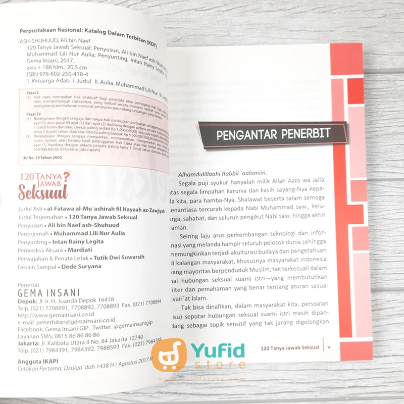 BUKU 120 TANYA JAWAB SEKSUAL (GEMA INSANI) - Image 3