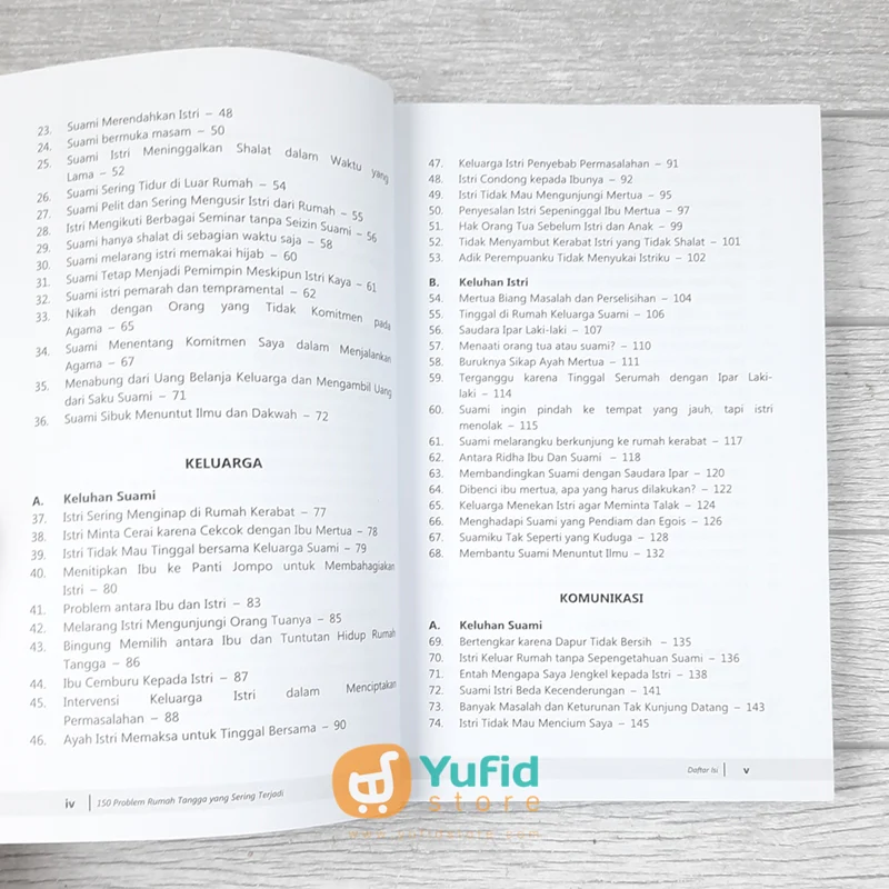 BUKU 150 PROBLEM RUMAH TANGGA YANG SERING TERJADI (AQWAM) - Image 4