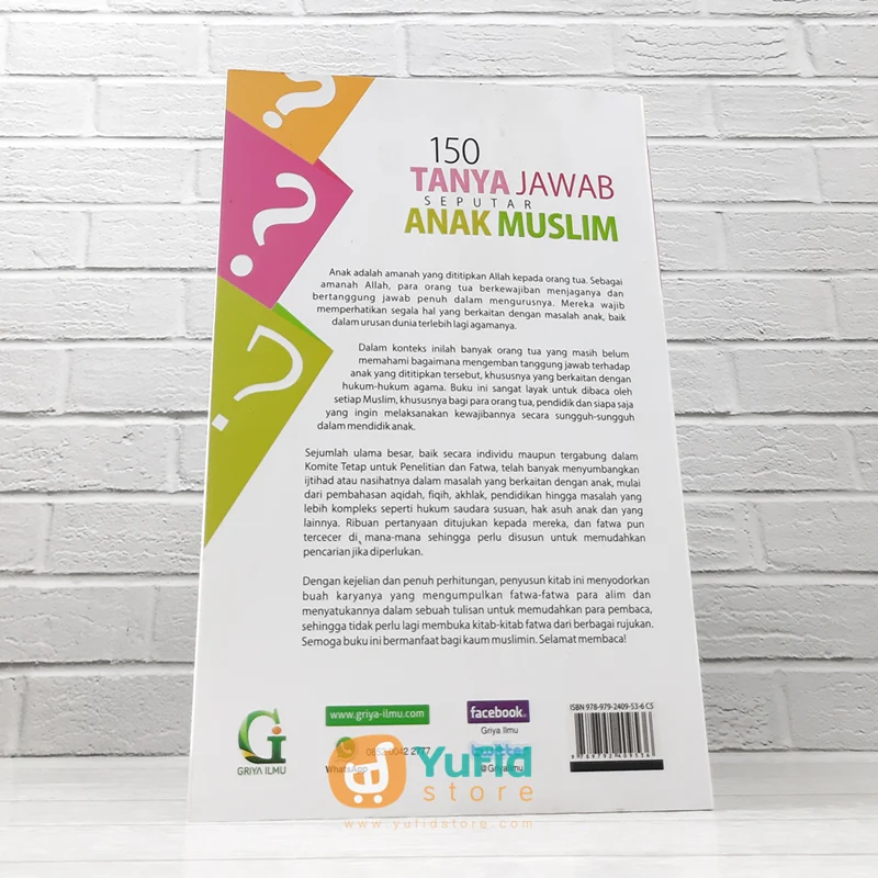 BUKU 150 TANYA JAWAB SEPUTAR ANAK MUSLIM (GRIYA ILMU) - Image 2