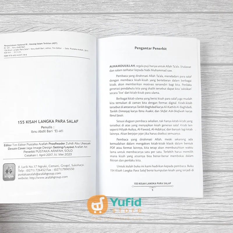 BUKU 155 KISAH LANGKA PARA SALAF (PUSTAKA ARAFAH) - Image 3
