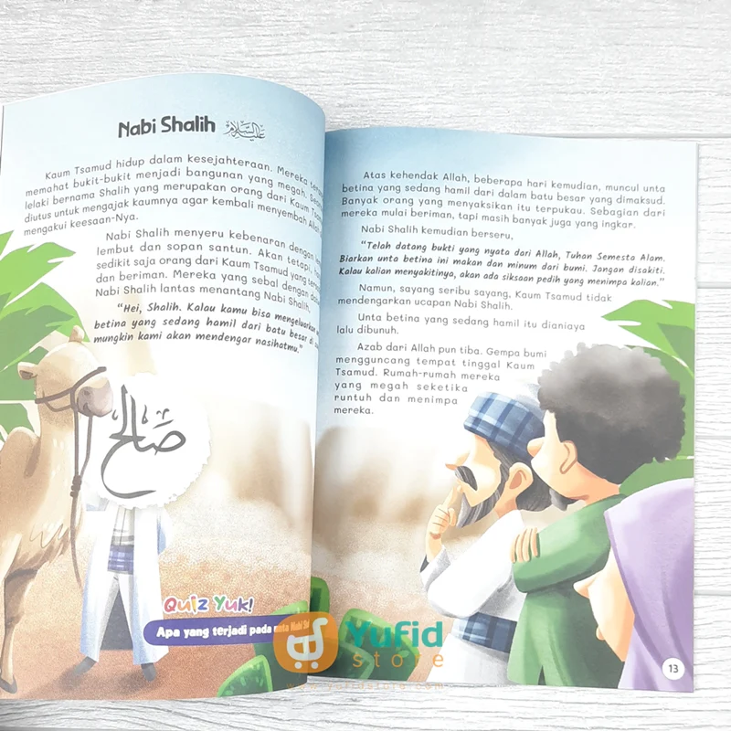 BUKU CERITA ANAK BERGAMBAR KISAH 25 NABI DAN RASUL (PQS) - Image 7