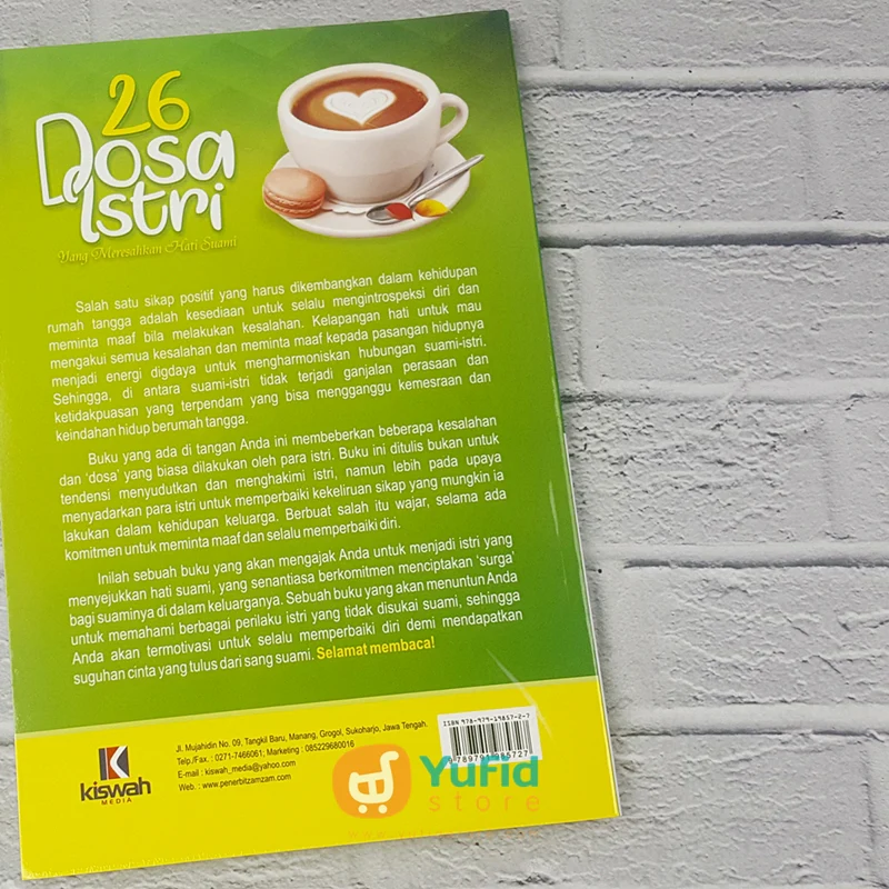 Buku 26 Dosa Istri yang Meresahkan Hati Suami (Kiswah Media) - Image 2