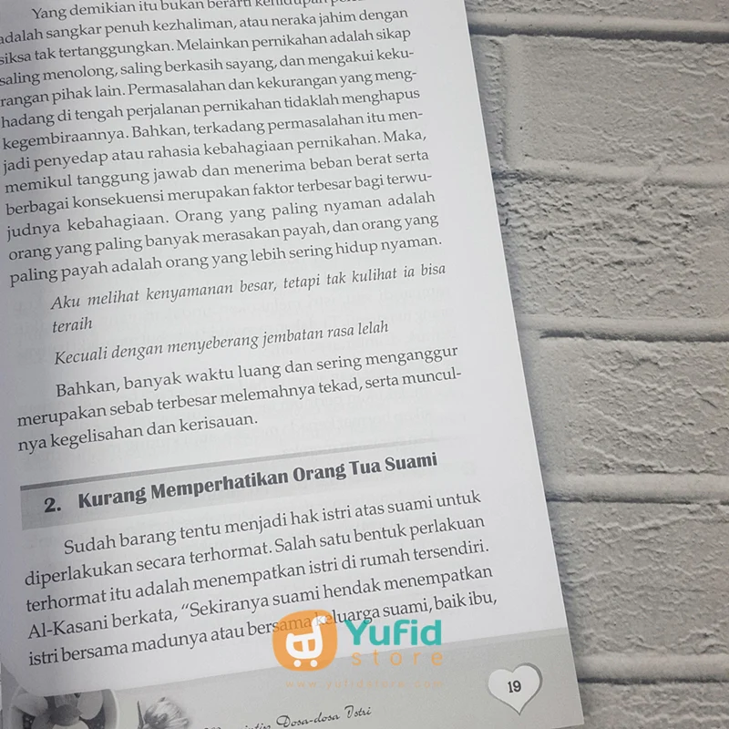 Buku 26 Dosa Istri yang Meresahkan Hati Suami (Kiswah Media) - Image 6