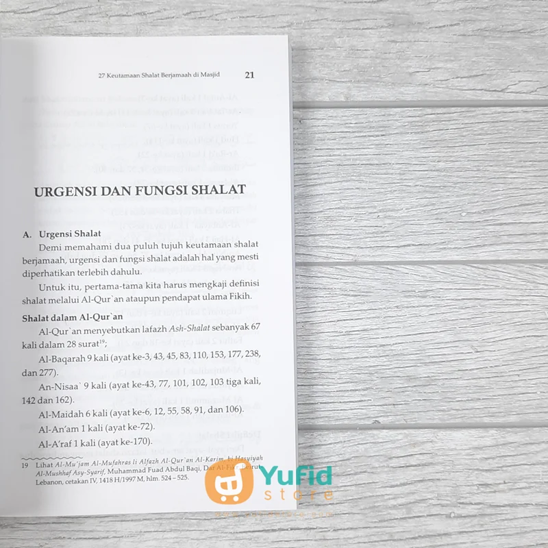 BUKU 27 KEUTAMAAN SHALAT BERJAMAAH DI MASJID (PUSTAKA AL KAUTSAR) - Image 6
