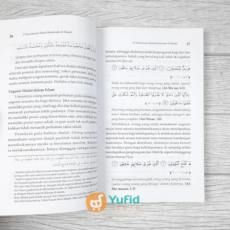 BUKU 27 KEUTAMAAN SHALAT BERJAMAAH DI MASJID (PUSTAKA AL KAUTSAR) - Image 7