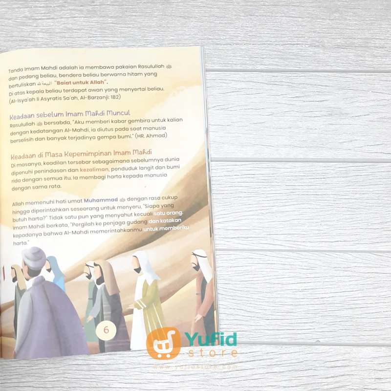 BUKU 3 TANDA BESAR AKHIR ZAMAN IMAM MAHDI, DAJJAL, DAN YAKJUJ MAKJUJ (MALIK KIDS) - Image 7