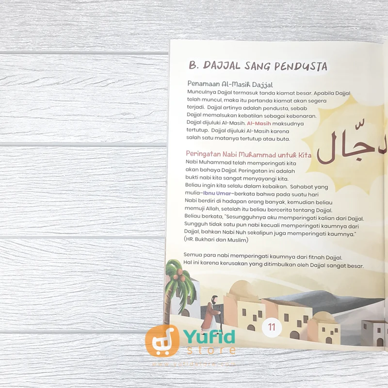 BUKU 3 TANDA BESAR AKHIR ZAMAN IMAM MAHDI, DAJJAL, DAN YAKJUJ MAKJUJ (MALIK KIDS) - Image 8