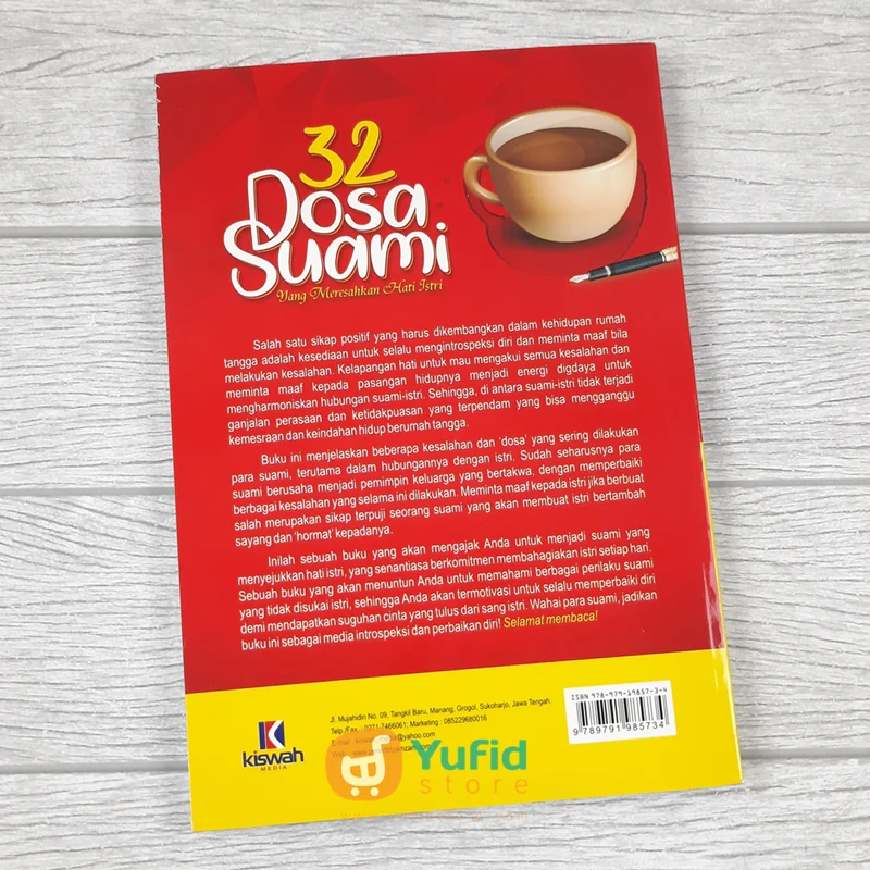 Buku 32 Dosa Suami yang Meresahkan Istri (Kiswah Media) - Image 2