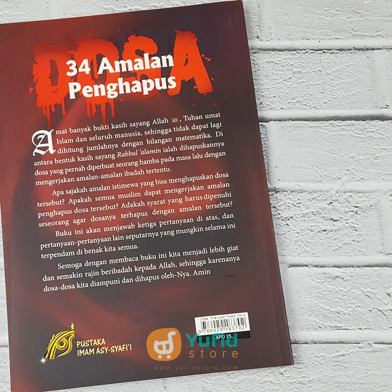 Buku 34 Amalan Penghapus Dosa (Pustaka Imam Asy-Syafii) - Image 2