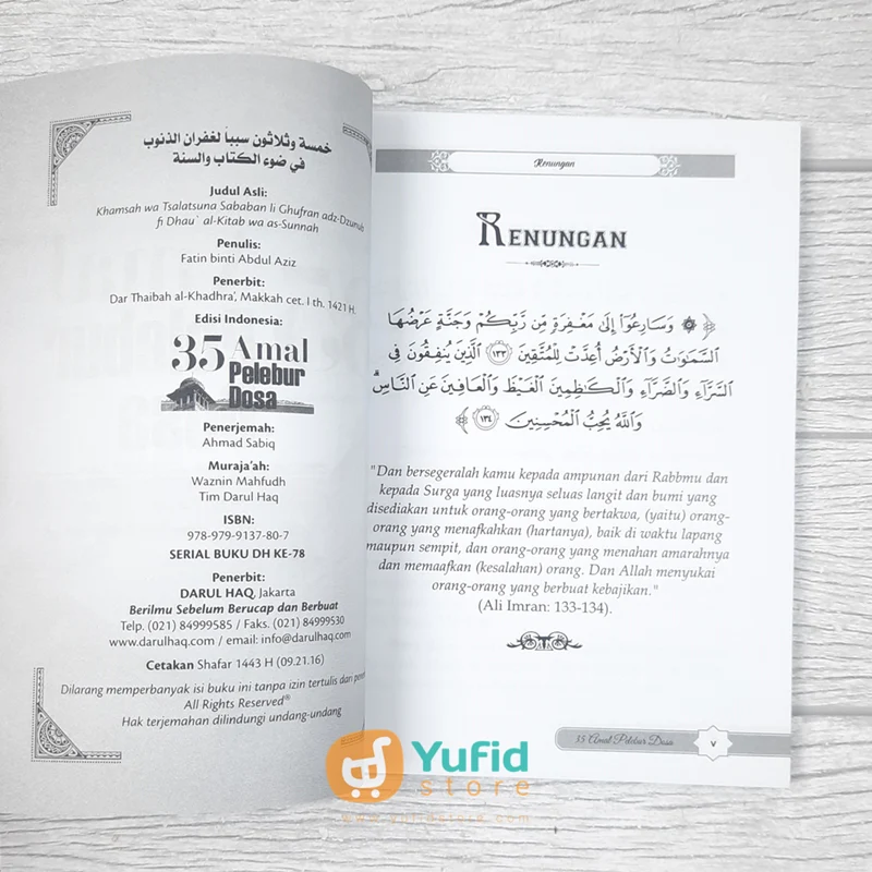 BUKU 35 AMAL PELEBUR DOSA (DARUL HAQ) - Image 3