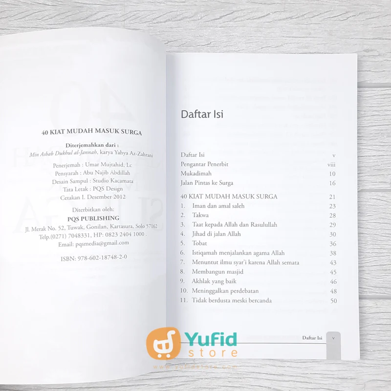 BUKU 40 KIAT MUDAH MASUK SURGA (PQS) - Image 3