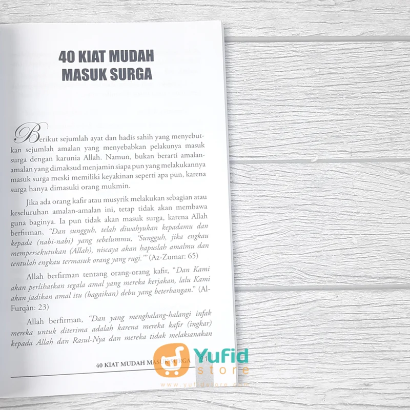 BUKU 40 KIAT MUDAH MASUK SURGA (PQS) - Image 6