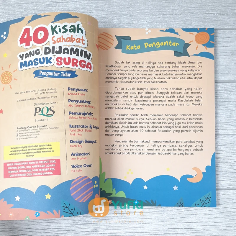BUKU 40 KISAH SAHABAT YANG DIJAMIN MASUK SURGA - PENGANTAR TIDUR (PQS) - Image 3