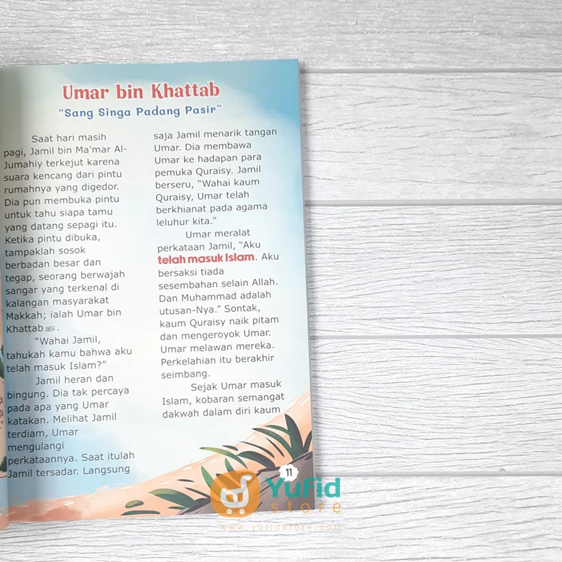 BUKU 40 KISAH SAHABAT YANG DIJAMIN MASUK SURGA - PENGANTAR TIDUR (PQS) - Image 6