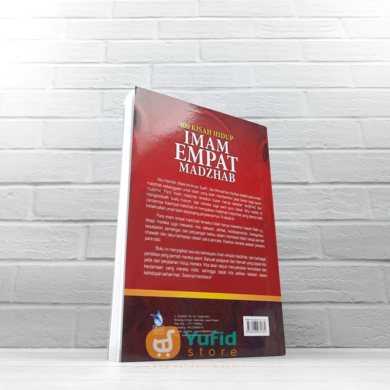 BUKU 400 KISAH HIDUP IMAM EMPAT MADZHAB (ZAMZAM) - Image 2