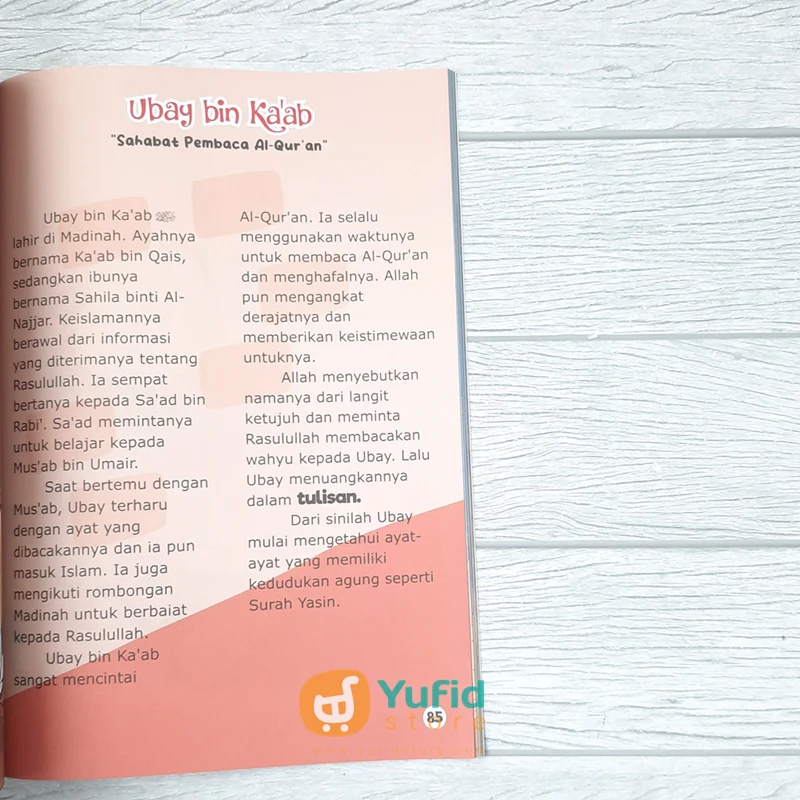 BUKU 44 KISAH SAHABAT NABI PENGANTAR TIDUR (PQS) - Image 8