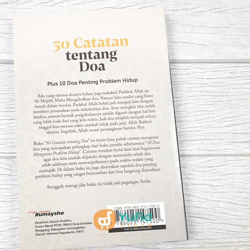 Buku 50 Catatan Tentang Doa (Rumaysho) - Image 2