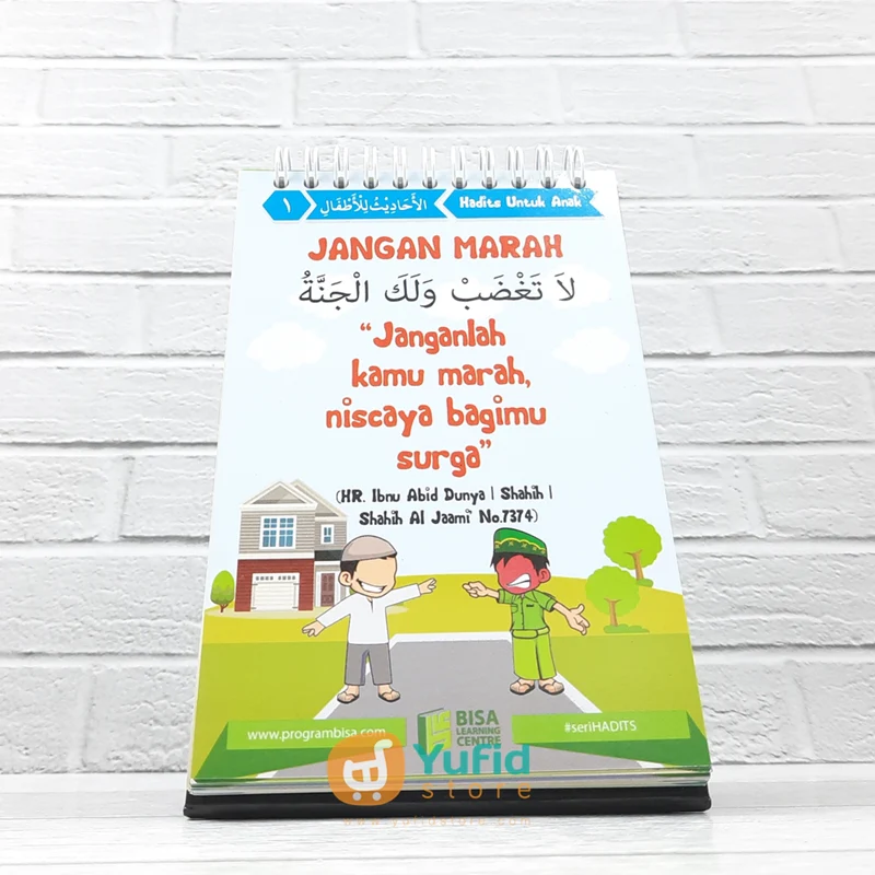 BUKU 50 HADITS PILIHAN UNTUK ANAK-ANAK SERI 1 - KALENDER HADITS (BISA) - Image 4