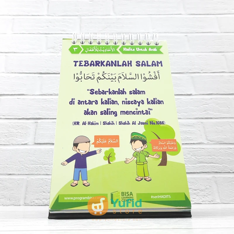 BUKU 50 HADITS PILIHAN UNTUK ANAK-ANAK SERI 1 - KALENDER HADITS (BISA) - Image 5