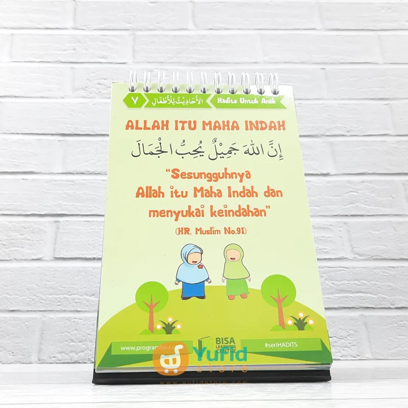 BUKU 50 HADITS PILIHAN UNTUK ANAK-ANAK SERI 1 - KALENDER HADITS (BISA) - Image 7
