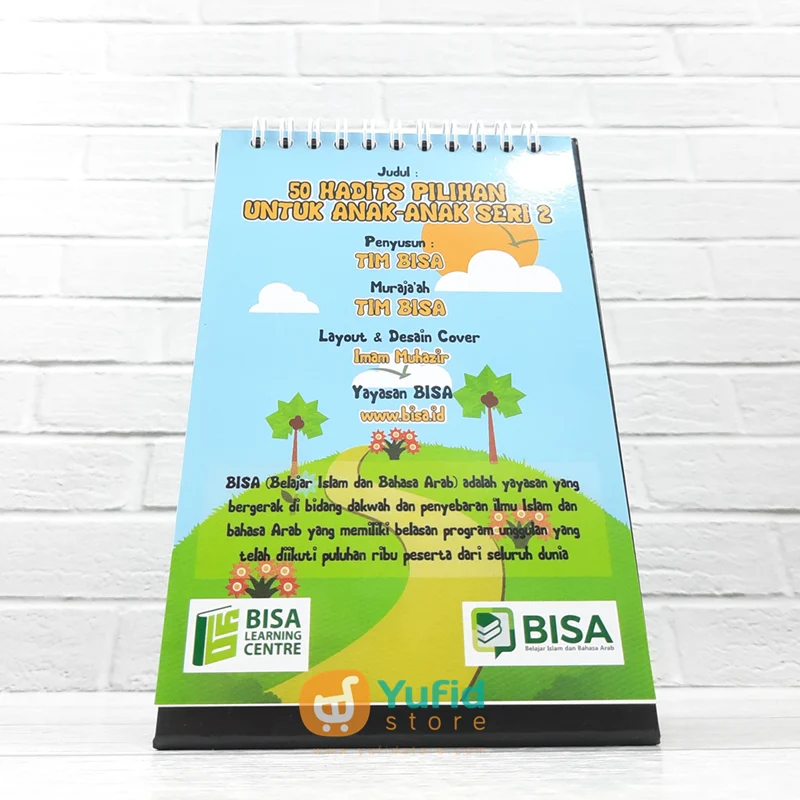 BUKU 50 HADITS PILIHAN UNTUK ANAK-ANAK SERI 2 - KALENDER HADITS (BISA) - Image 3