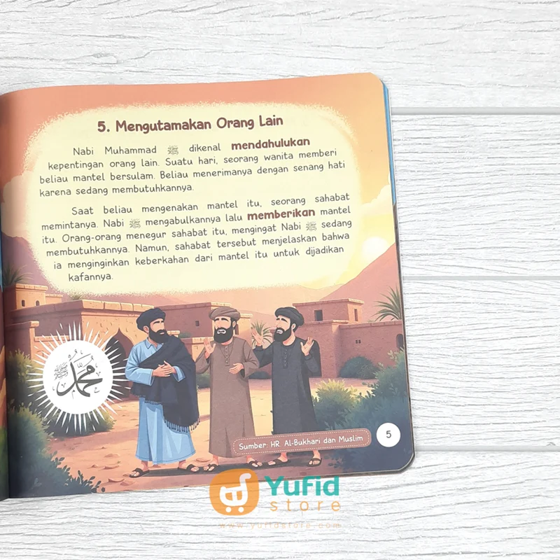 BUKU 50 KISAH AKHLAK MULIA RASULULLAH - PENGANTAR TIDUR (ARAFAH KIDS) - Image 7